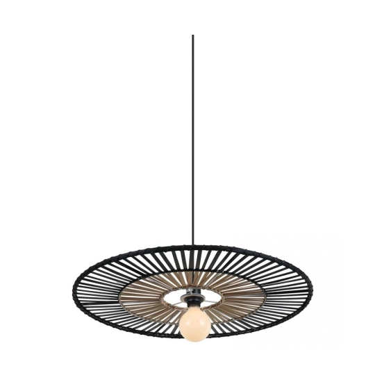 19104 PENDANT LAMP BAMBOO 1XE27 BLACK Zambelis Lights